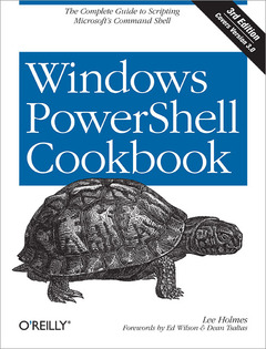 Couverture de l’ouvrage Windows PowerShell Cookbook