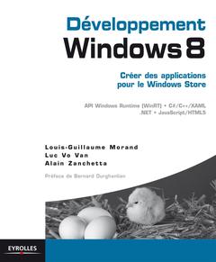 Couverture de l’ouvrage Développement Windows 8 -