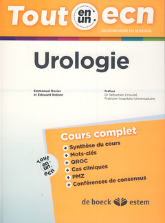 Couverture de l’ouvrage Urologie