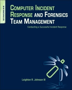 Cover of the book Computer Incident Response and Forensics Team Management
