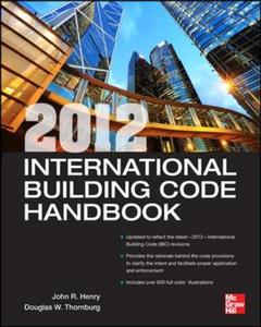 Couverture de l’ouvrage 2012 International Building Code Handbook
