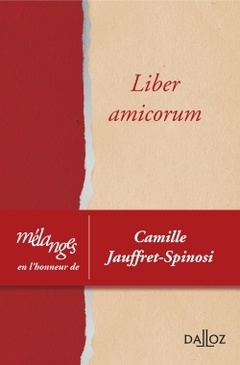 Couverture de l’ouvrage Mélanges en l'honneur de Camille Jauffret-Spinosi