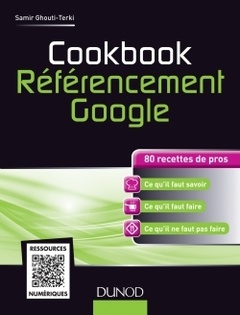 Couverture de l’ouvrage Cookbook Référencement Google 
