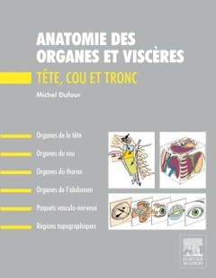 Couverture de l’ouvrage Anatomie des organes et viscères 