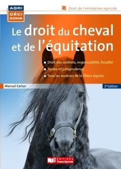 Cover of the book Droit du cheval et de l'équitation
