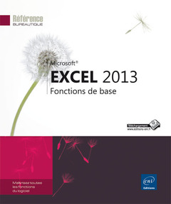 Couverture de l’ouvrage Excel 2013 - Fonctions de base