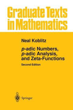 Couverture de l’ouvrage p-adic Numbers, p-adic Analysis, and Zeta-Functions