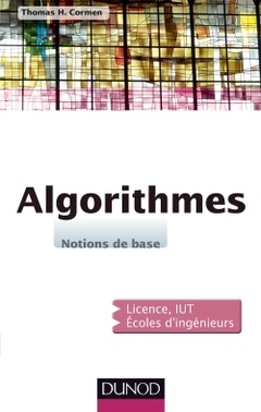 Couverture de l’ouvrage Algorithmes - Notions de base