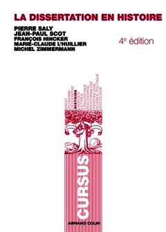 Cover of the book La dissertation en histoire