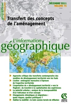 Couverture de l’ouvrage L'information géographique - Vol. 75 (4/2011)