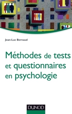 Couverture de l’ouvrage Méthodes de tests et questionnaires en psychologie