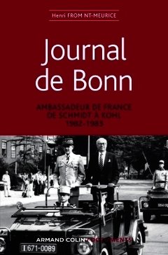 Couverture de l’ouvrage Journal de Bonn - Ambassadeur de France de Schmidt à Kohl 1982-1983