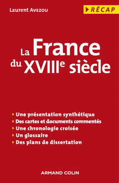 Cover of the book La France du XVIIIe siècle