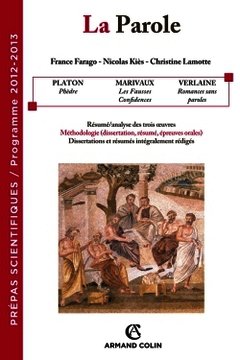 Cover of the book La Parole