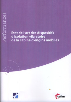 Cover of the book État de l'art des dispositifs d'isolation vibratoire de la cabine d'engins mobiles 