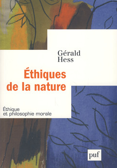 Cover of the book Éthiques de la nature