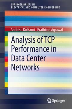 Cover of the book Analysis of TCP Performance in Data Center Networks