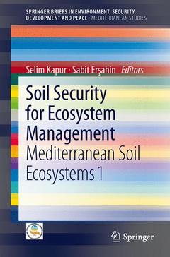 Couverture de l’ouvrage Soil Security for Ecosystem Management