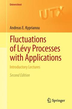 Couverture de l’ouvrage Fluctuations of Lévy Processes with Applications