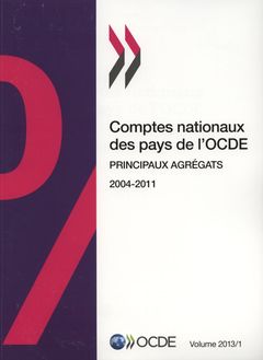 Couverture de l’ouvrage Comptes nationaux des pays de l'OCDE, Volume 2013 Issue 1 (print paperback + free PDF)