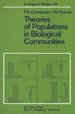 Couverture de l’ouvrage Theories of Populations in Biological Communities