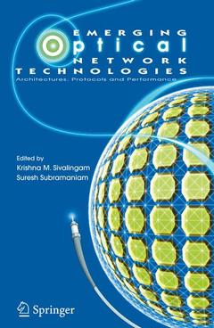 Couverture de l’ouvrage Emerging Optical Network Technologies