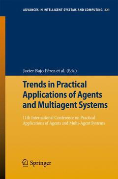 Cover of the book Trends in Practical Applications of Agents and Multiagent Systems