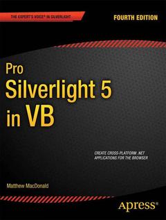 Couverture de l’ouvrage Pro Silverlight 5 in VB
