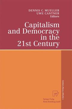 Cover of the book Capitalism and Democracy in the 21st Century