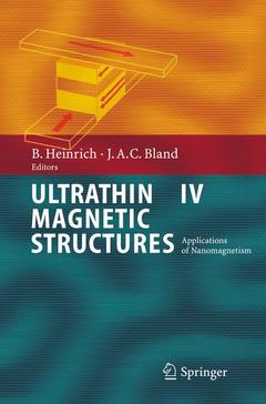 Couverture de l’ouvrage Ultrathin Magnetic Structures IV