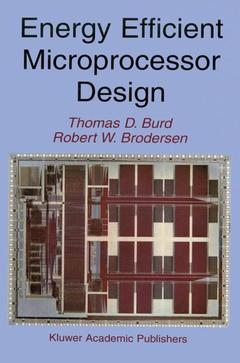 Cover of the book Energy Efficient Microprocessor Design