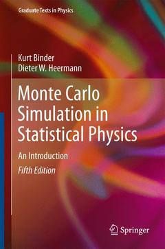 Couverture de l’ouvrage Monte Carlo Simulation in Statistical Physics