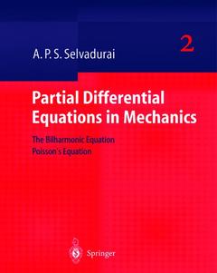 Couverture de l’ouvrage Partial Differential Equations in Mechanics 2