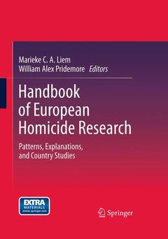Couverture de l’ouvrage Handbook of European Homicide Research