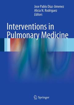 Couverture de l’ouvrage Interventions in Pulmonary Medicine