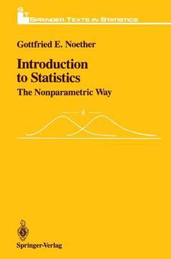 Couverture de l’ouvrage Introduction to Statistics