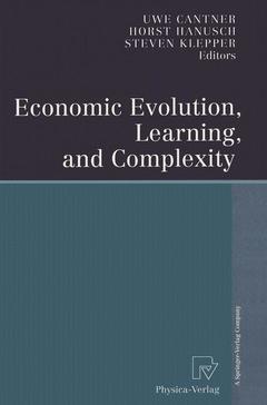 Couverture de l’ouvrage Economic Evolution, Learning, and Complexity