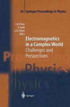 Cover of the book Electromagnetics in a Complex World