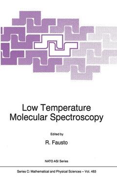 Couverture de l’ouvrage Low Temperature Molecular Spectroscopy