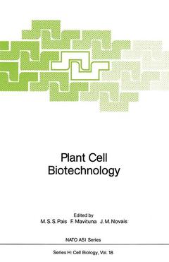 Couverture de l’ouvrage Plant Cell Biotechnology