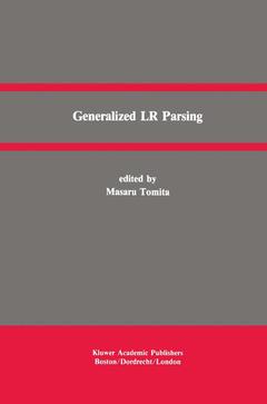 Cover of the book Generalized LR Parsing