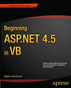 Couverture de l’ouvrage Beginning ASP.NET 4.5 in VB