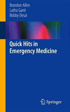 Couverture de l’ouvrage Quick Hits in Emergency Medicine