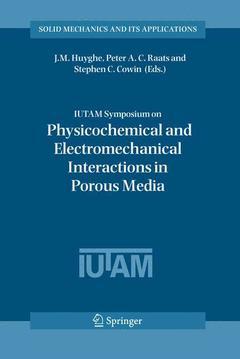 Couverture de l’ouvrage IUTAM Symposium on Physicochemical and Electromechanical, Interactions in Porous Media
