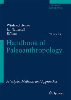 Cover of the book Handbook of Paleoanthropology