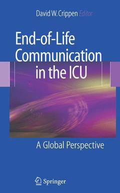 Couverture de l’ouvrage End-of-Life Communication in the ICU