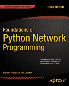 Couverture de l’ouvrage Foundations of Python Network Programming