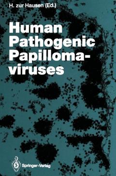 Cover of the book Human Pathogenic Papillomaviruses