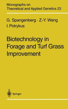 Couverture de l’ouvrage Biotechnology in Forage and Turf Grass Improvement