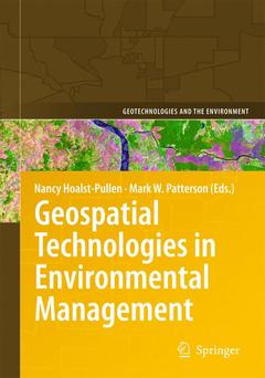 Couverture de l’ouvrage Geospatial Technologies in Environmental Management
